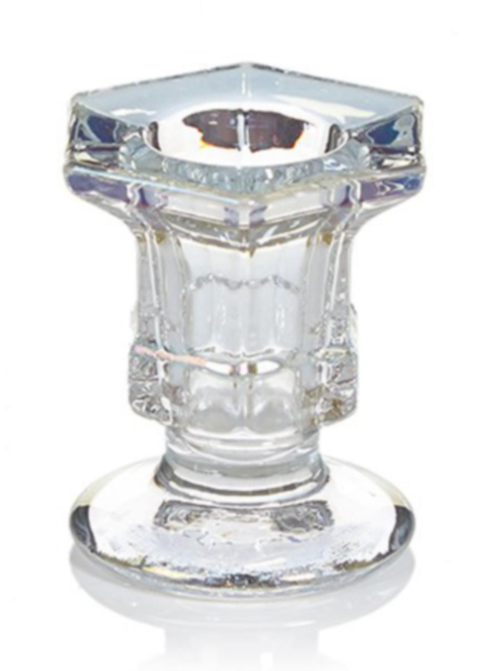 Premier Dinner Candle Clear Glass Holder 6 x 5cm
