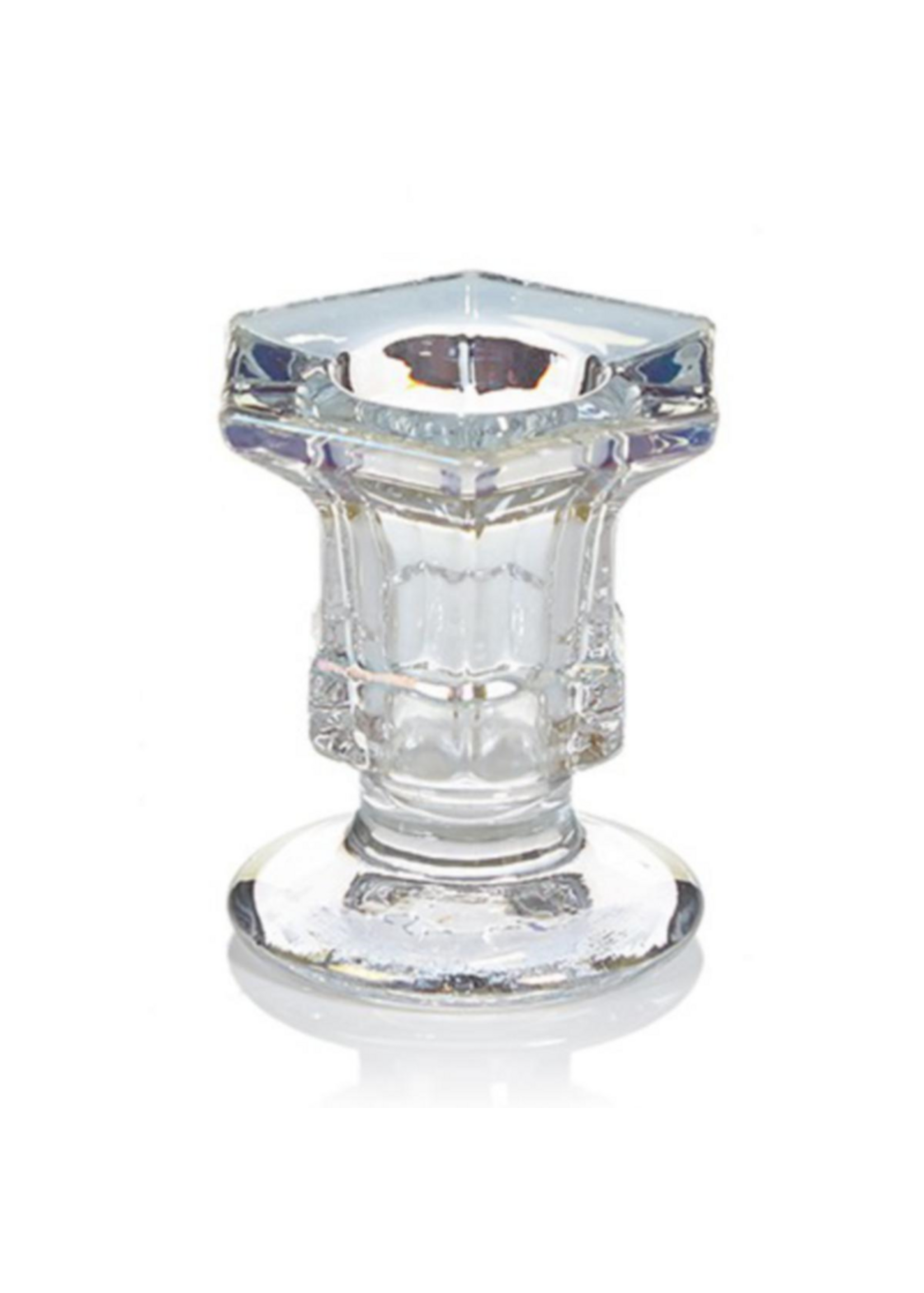Premier Dinner Candle Clear Glass Holder 6 x 5cm