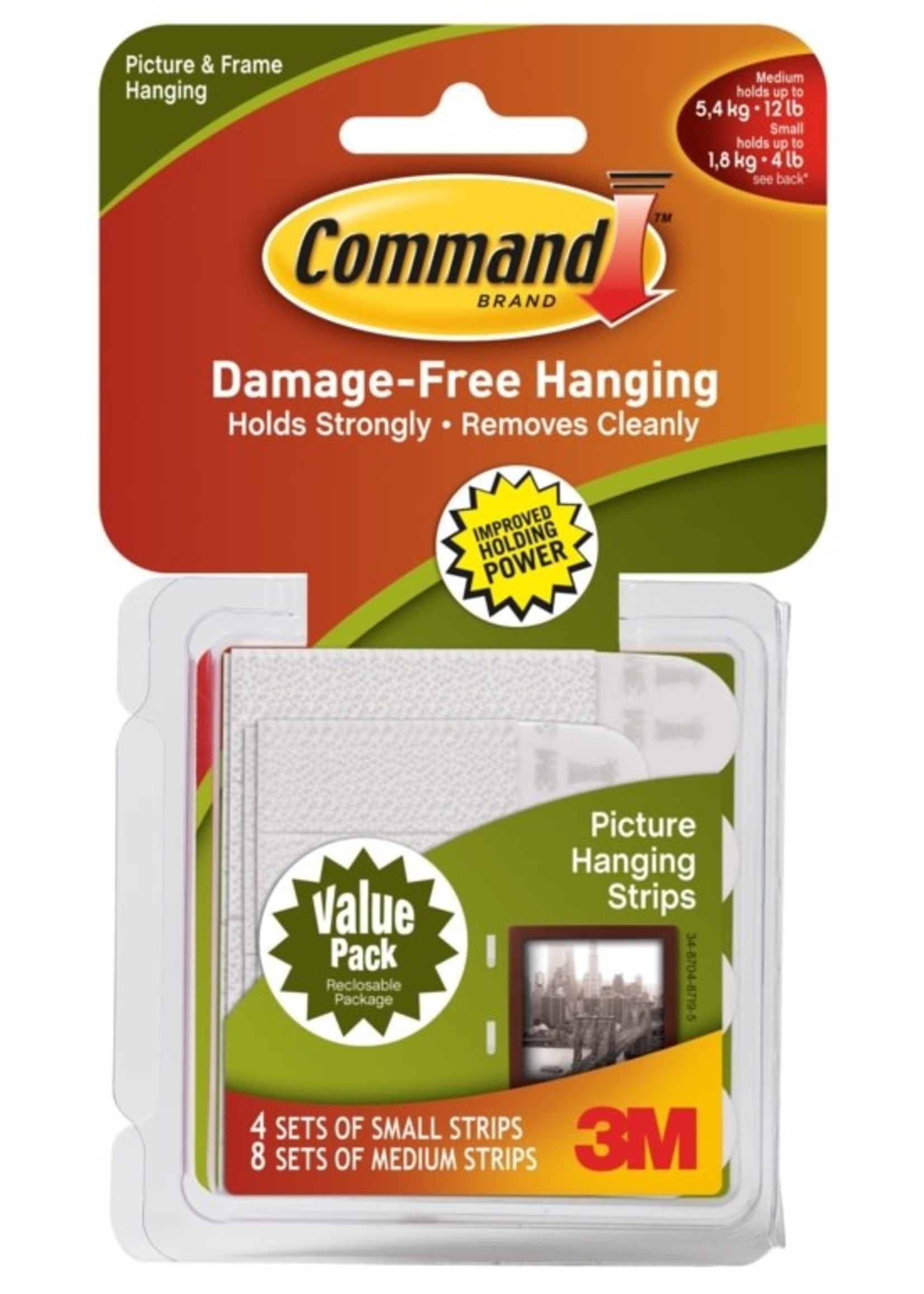 3M - Command Command™ Picture Hanging Strips Combi Pack