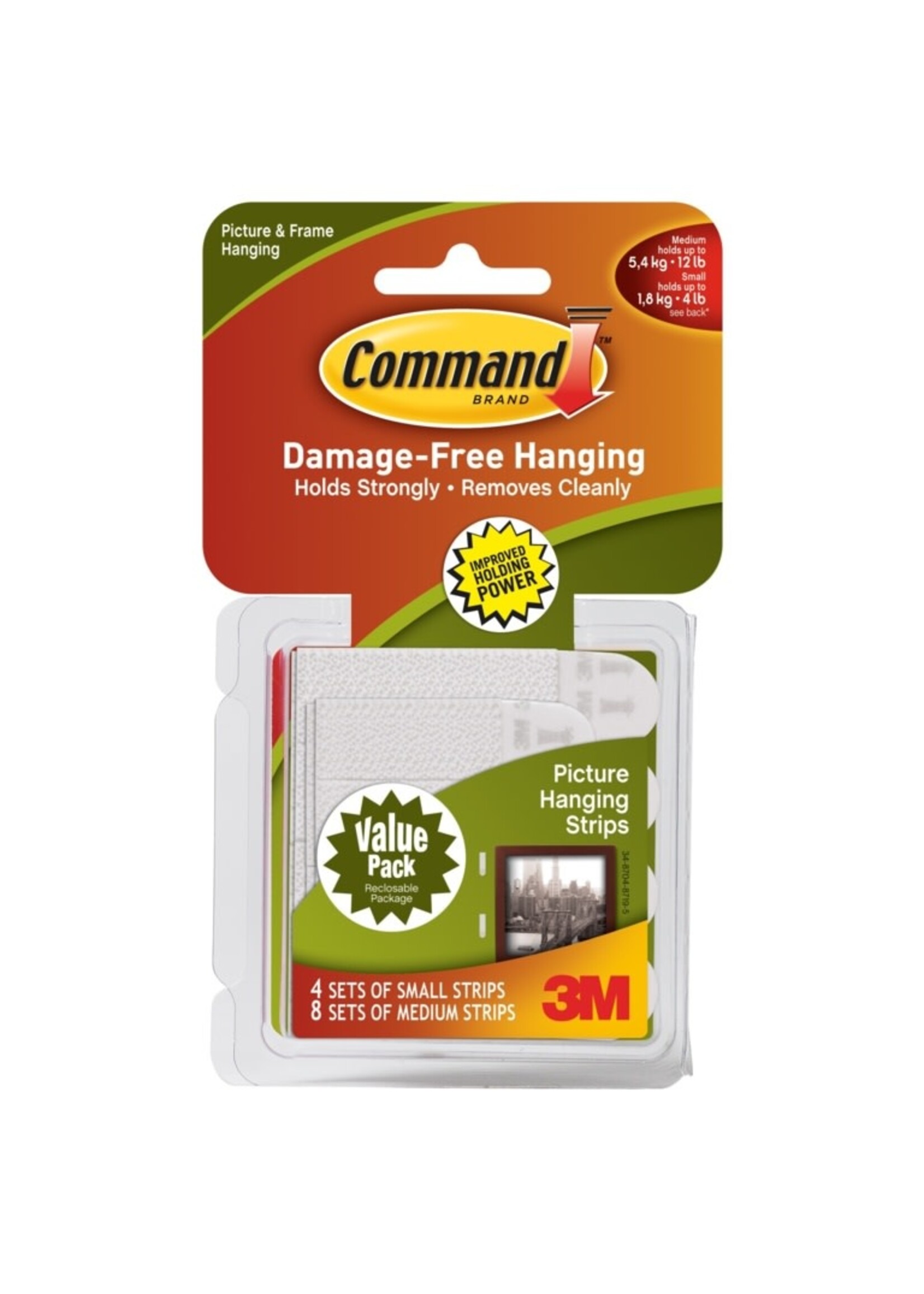 3M - Command Command™ Picture Hanging Strips Combi Pack