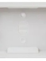 Pro-Elec Surface Mount Pattress Box 2 Gang 25mm Deep