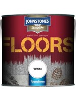 Johnstone's Garage Floor Paint semi gloss 2.5L White
