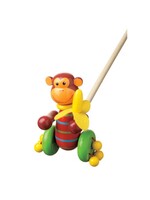 Orange Tree Push along wooden toy