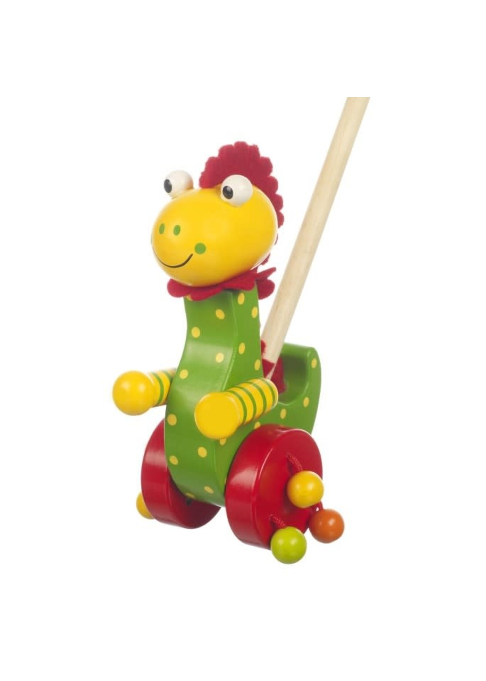 Orange Tree Push along wooden toy