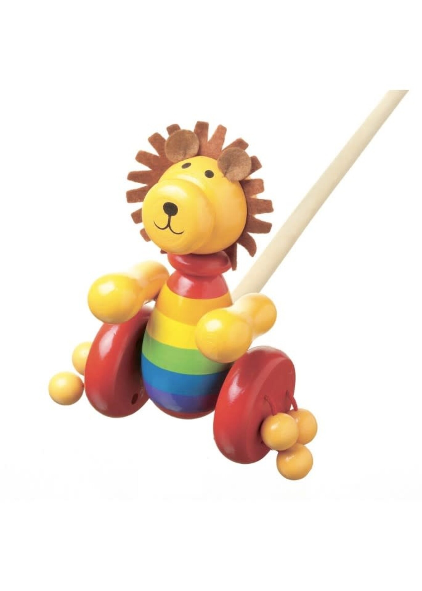 Orange Tree Push along wooden toy