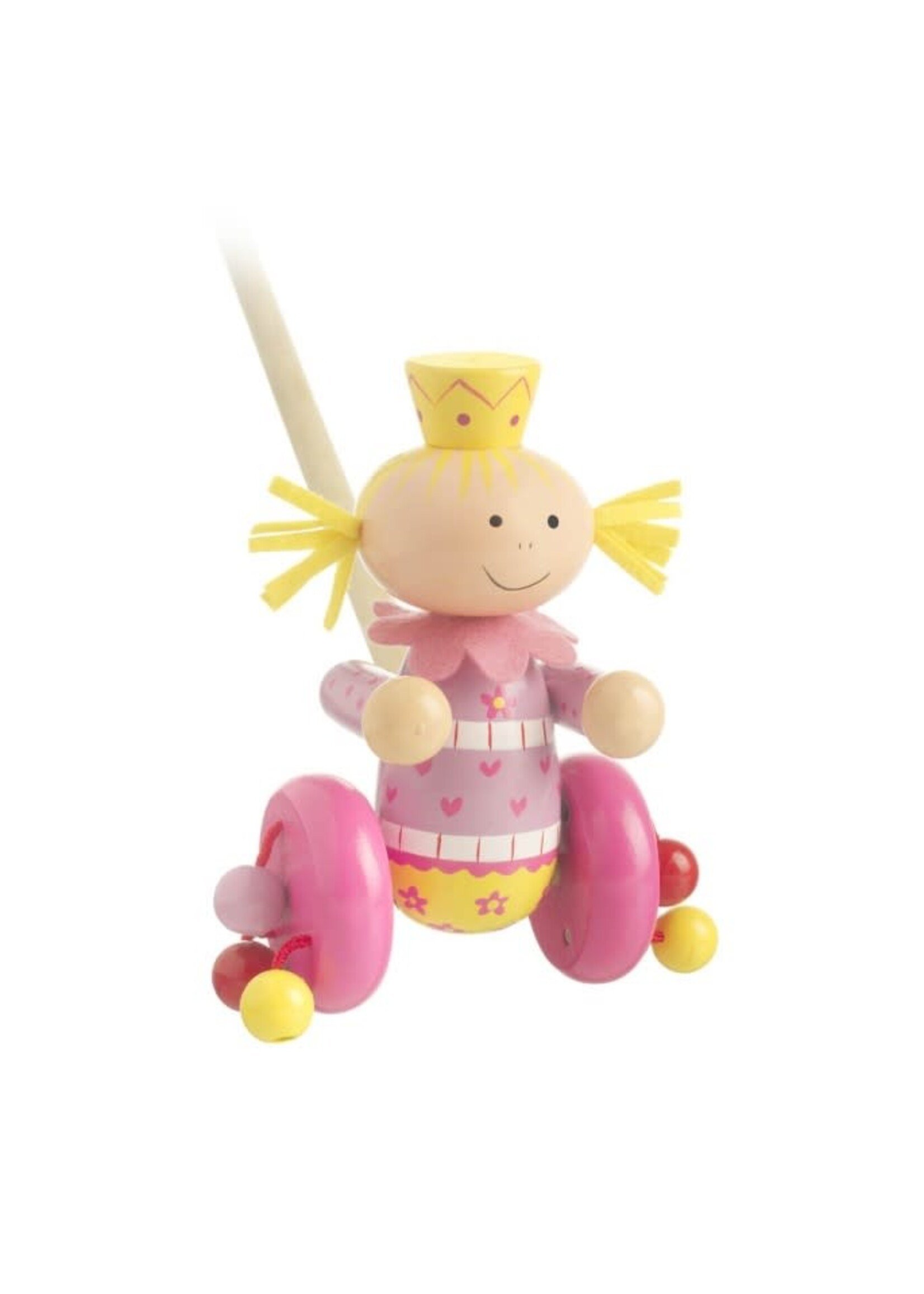 Orange Tree Push along wooden toy