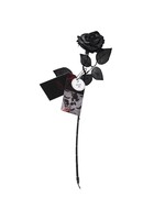 Ginger Ray Black Rose Floral Stem Decoration