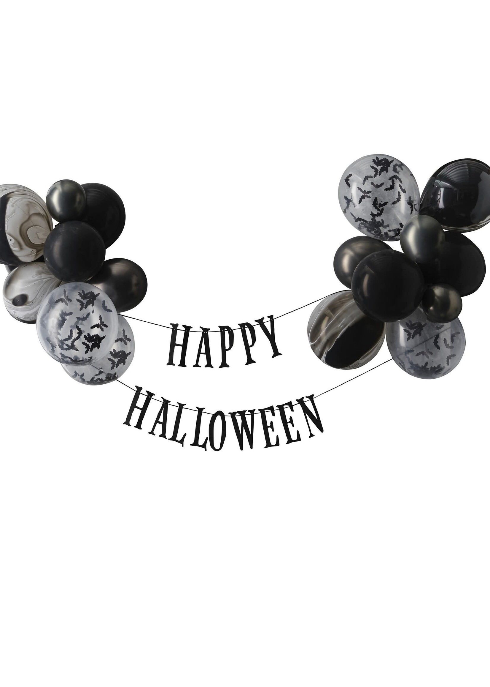 Ginger Ray Happy Halloween Bunting with Balloons