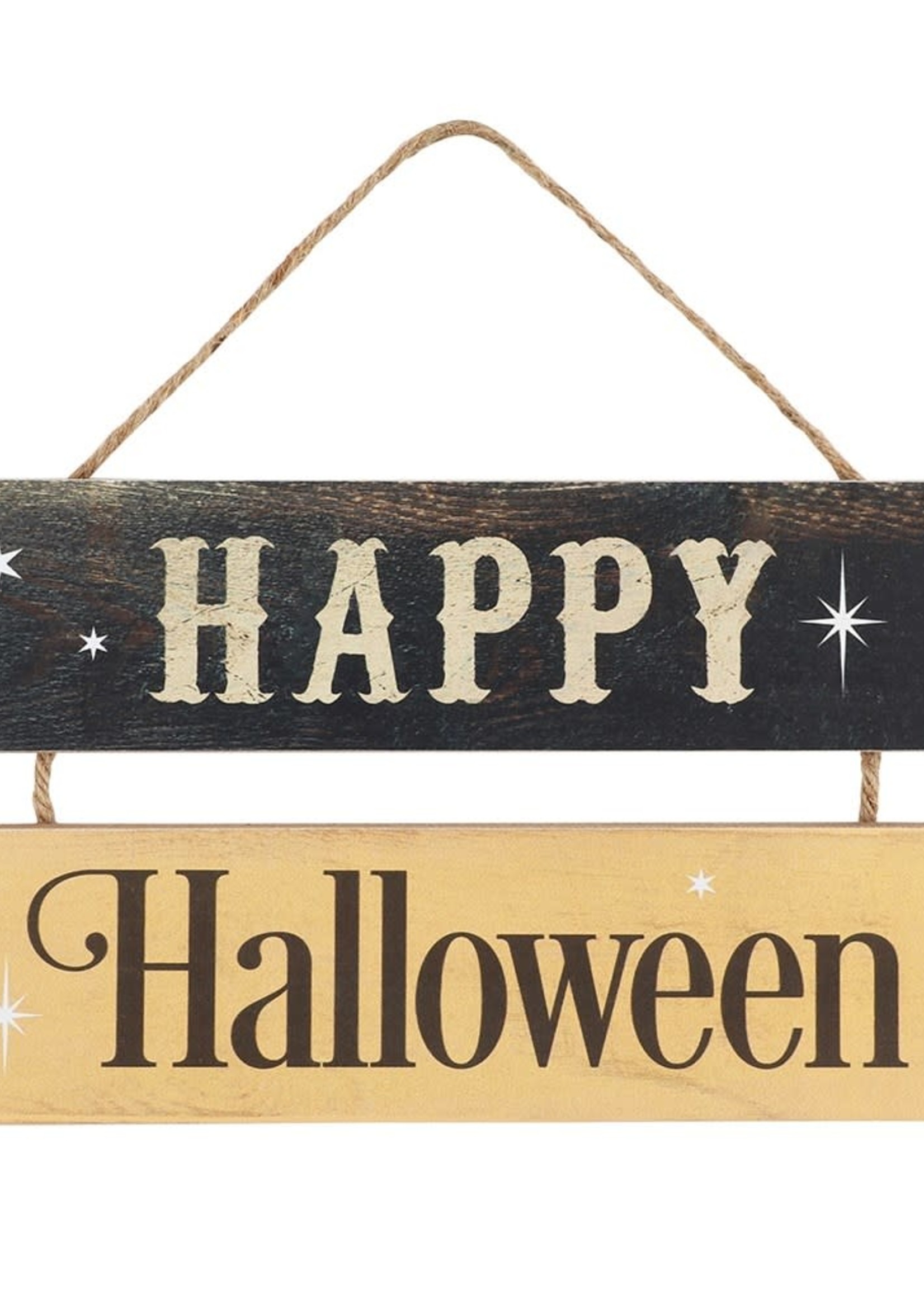 Something Different Happy Halloween Hanging Sign