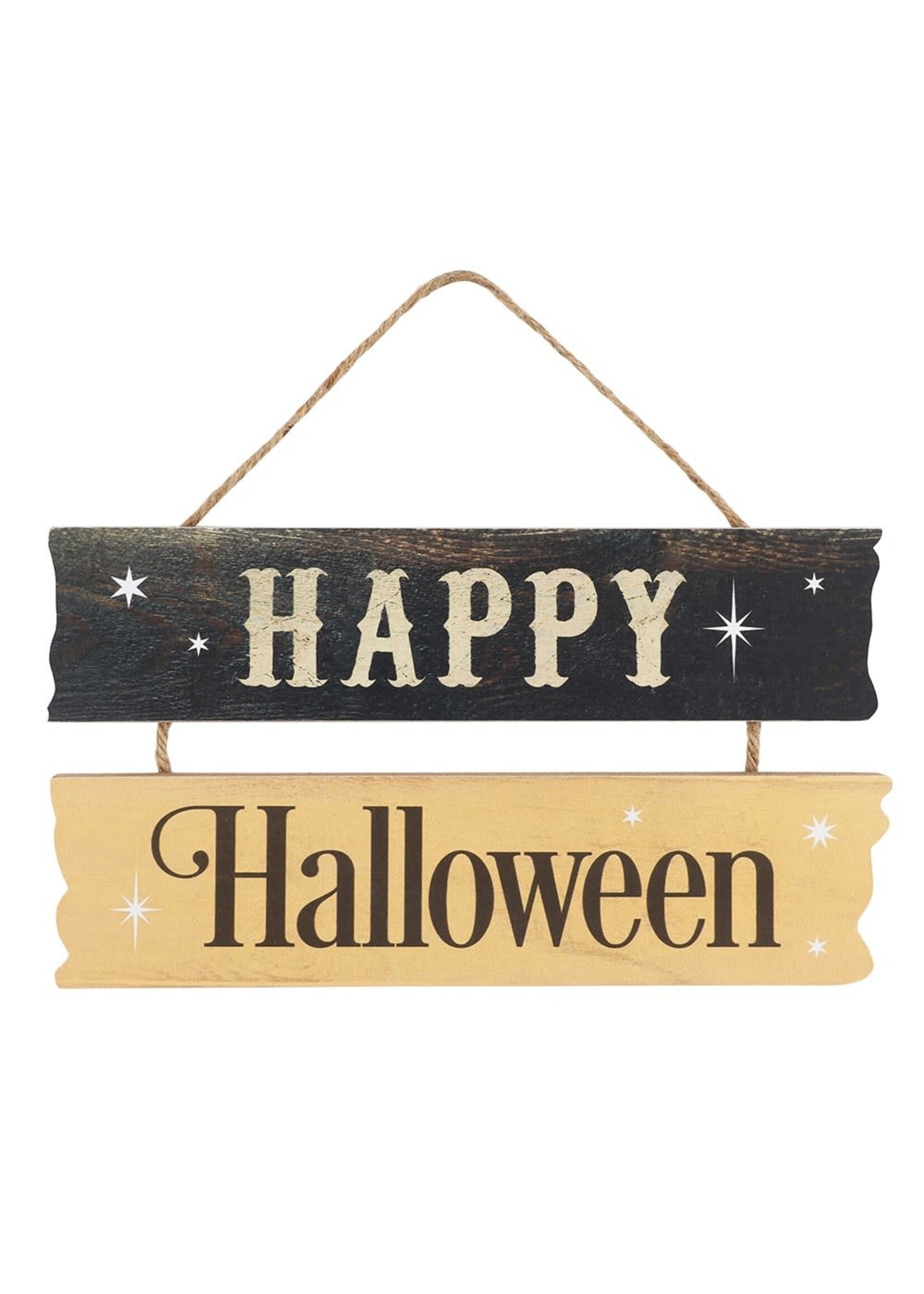 Something Different Happy Halloween Hanging Sign