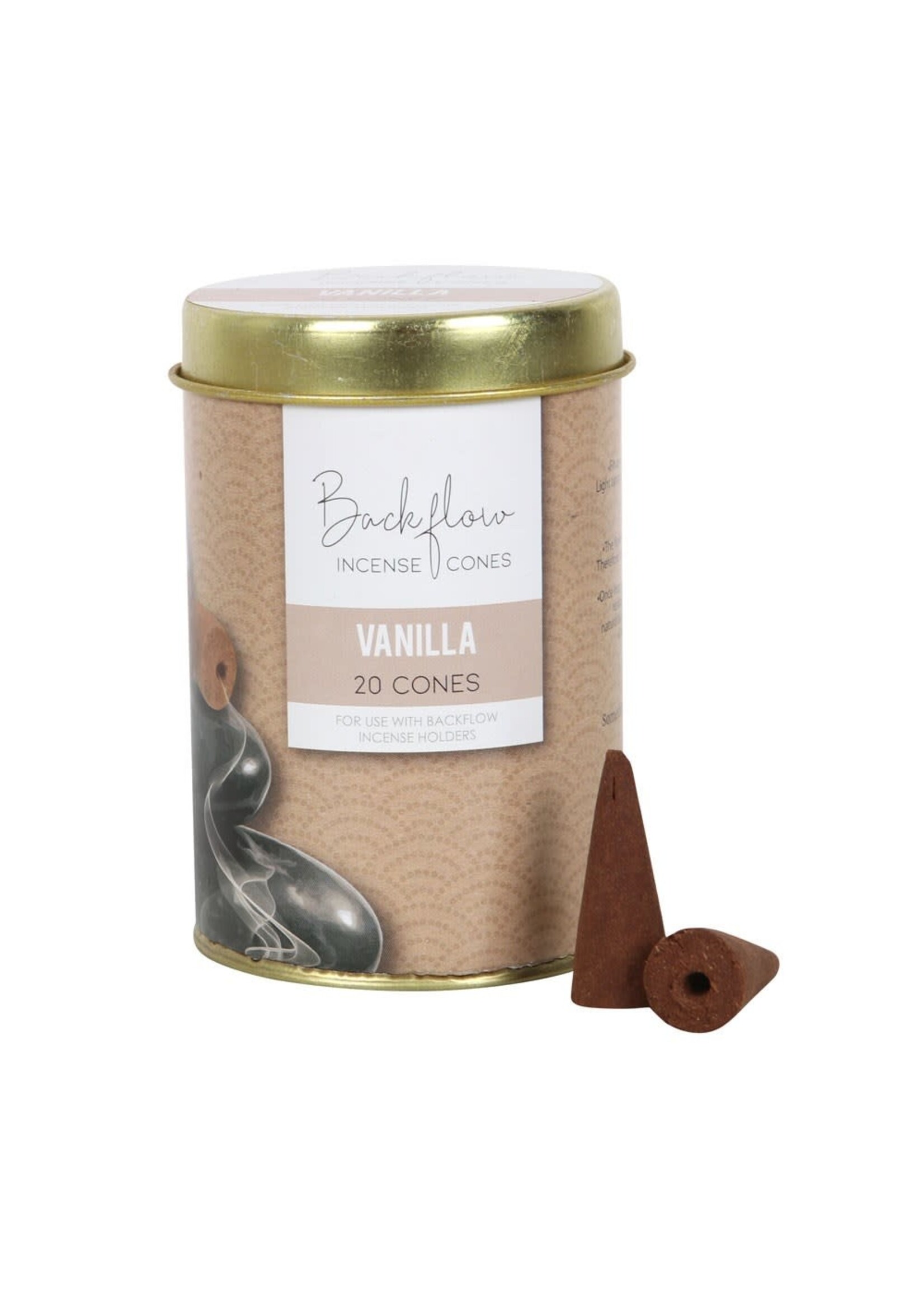 Something Different Vanilla Jumbo Backflow Incense Cones