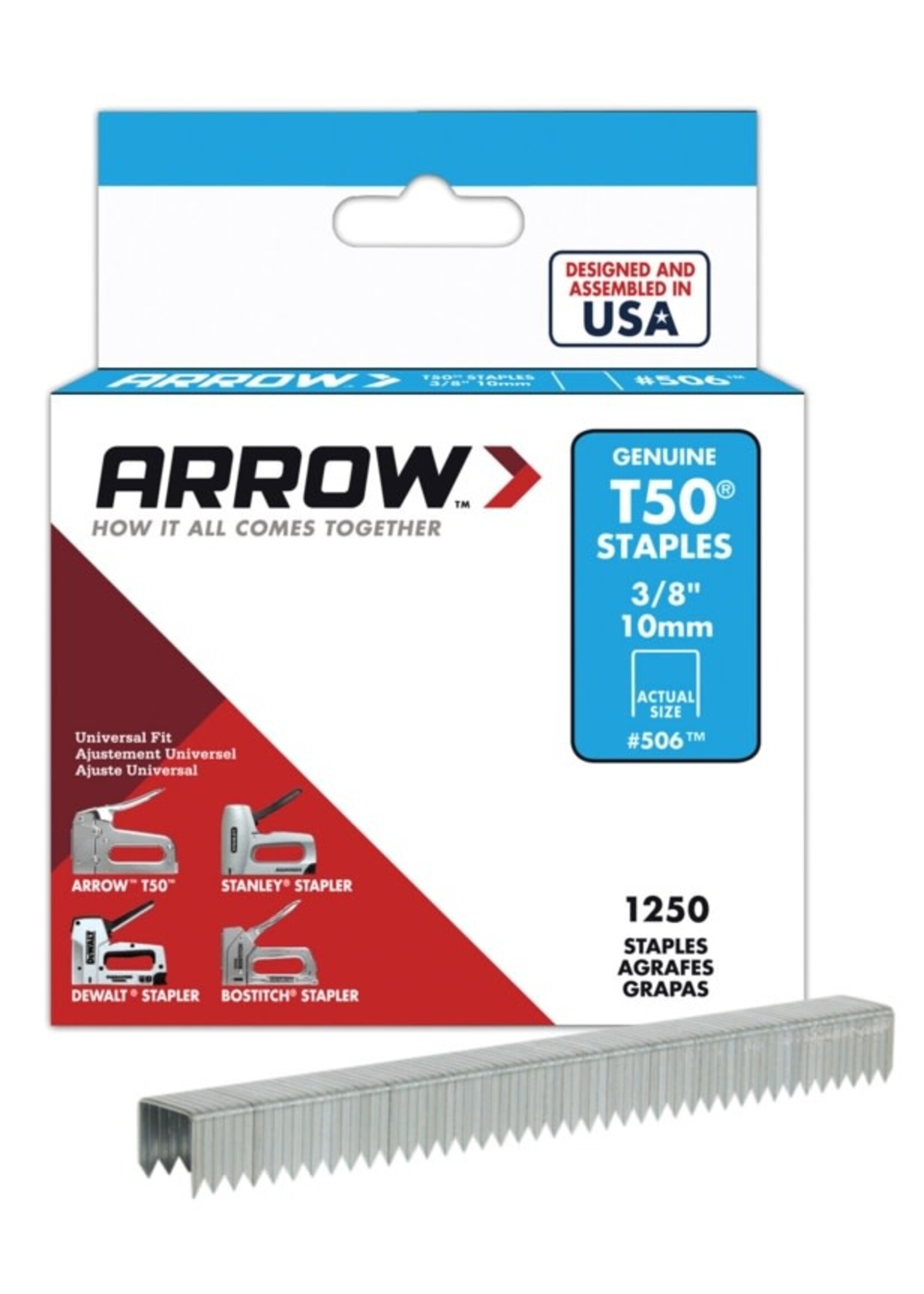 Arrow Arrow T50 Staples (1250)