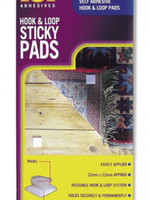 151 Hook & Loop Sticky Pads x36