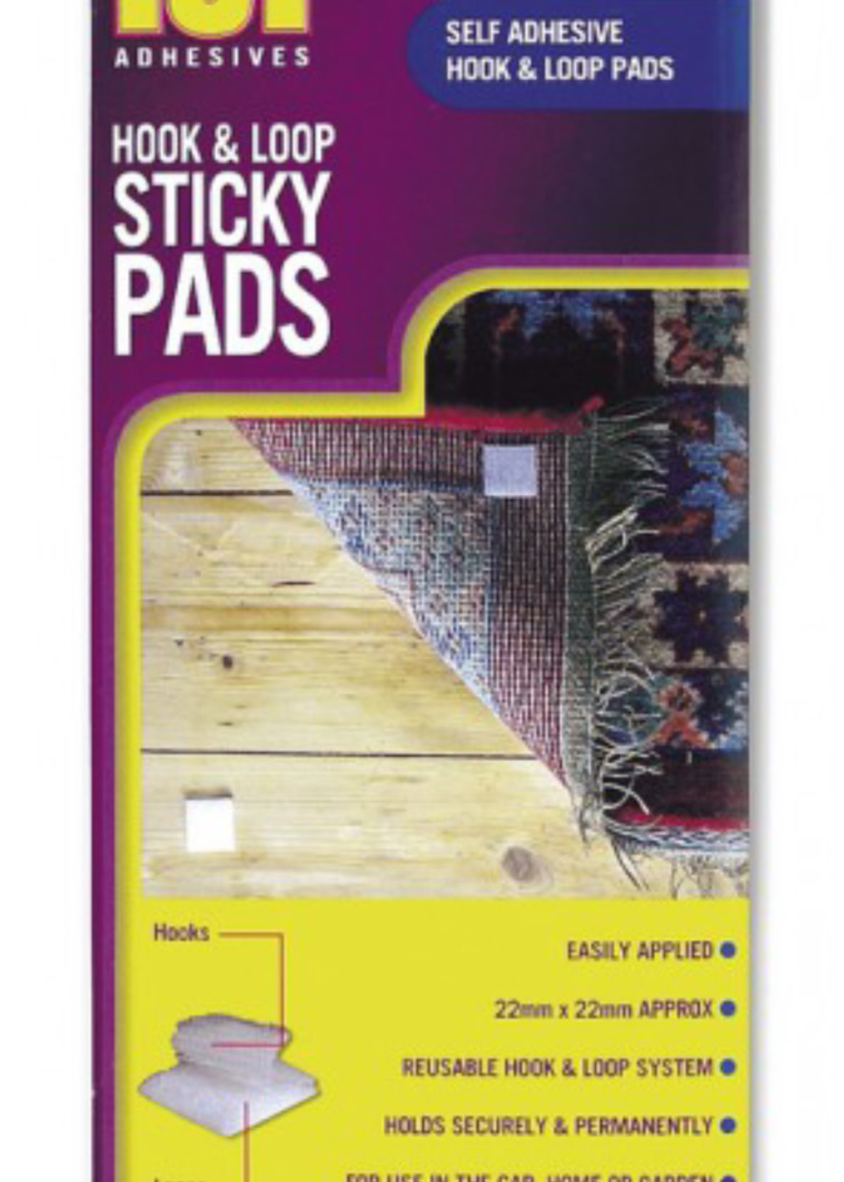 151 Hook & Loop Sticky Pads x36 93367