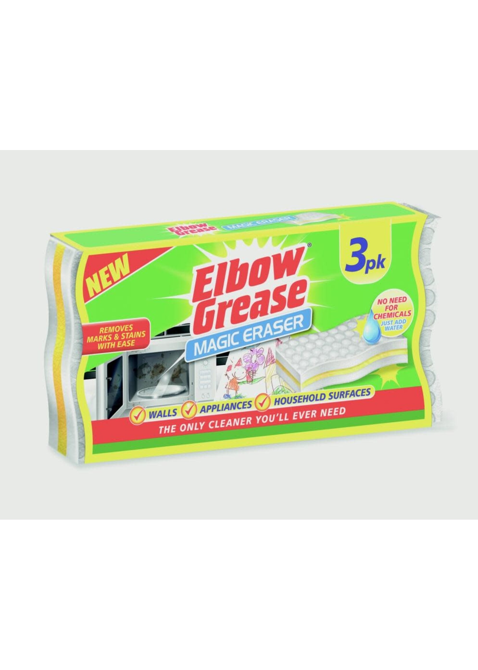 Elbow Grease Elbow Grease Magic Eraser 3 Pack