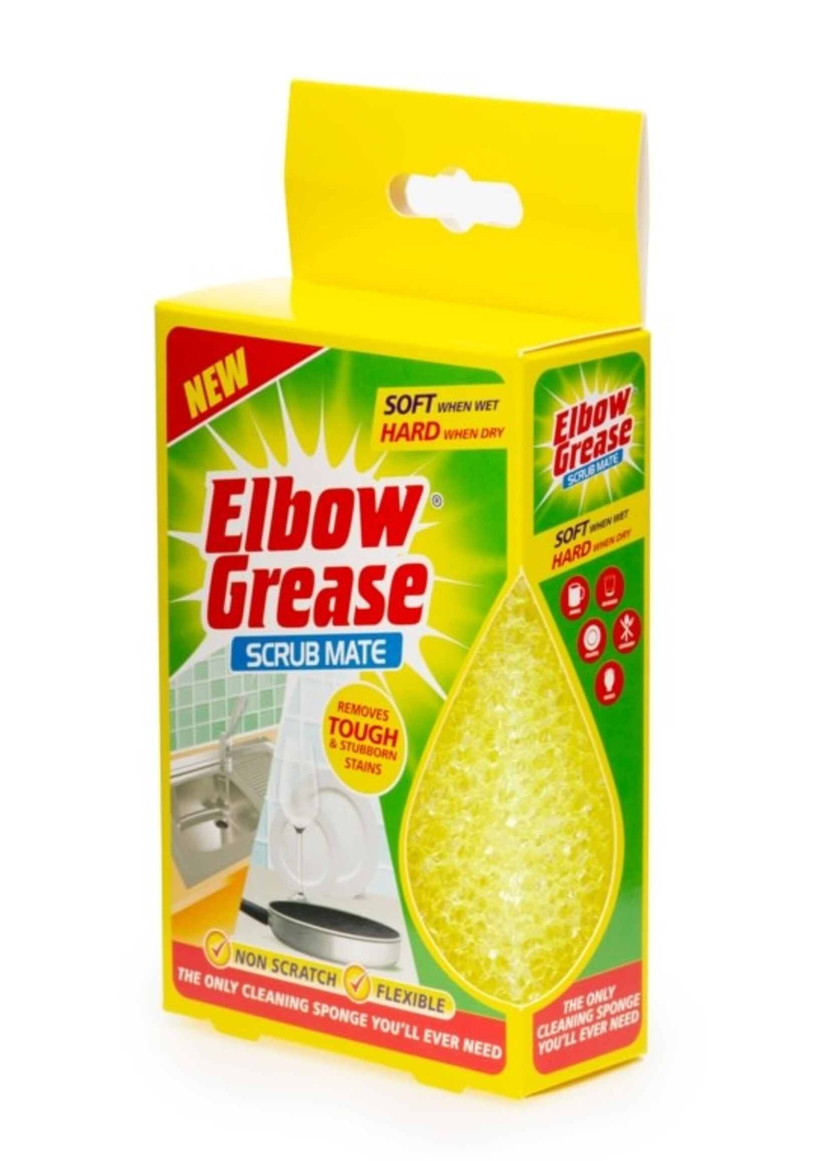 Elbow Grease Elbow Grease Scrub Mate Kitchen 1 Pack
