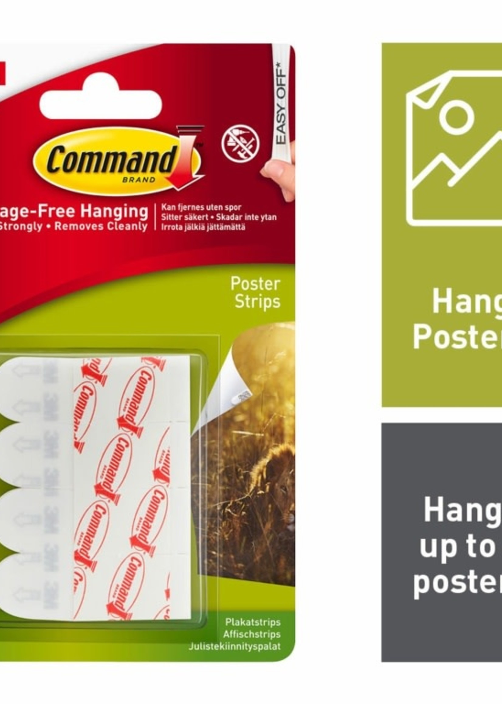 3M - Command Command™ Poster Strips 12 Pack