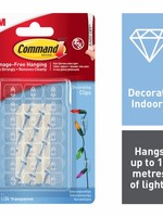 3M - Command Command Decorating Clips Clear