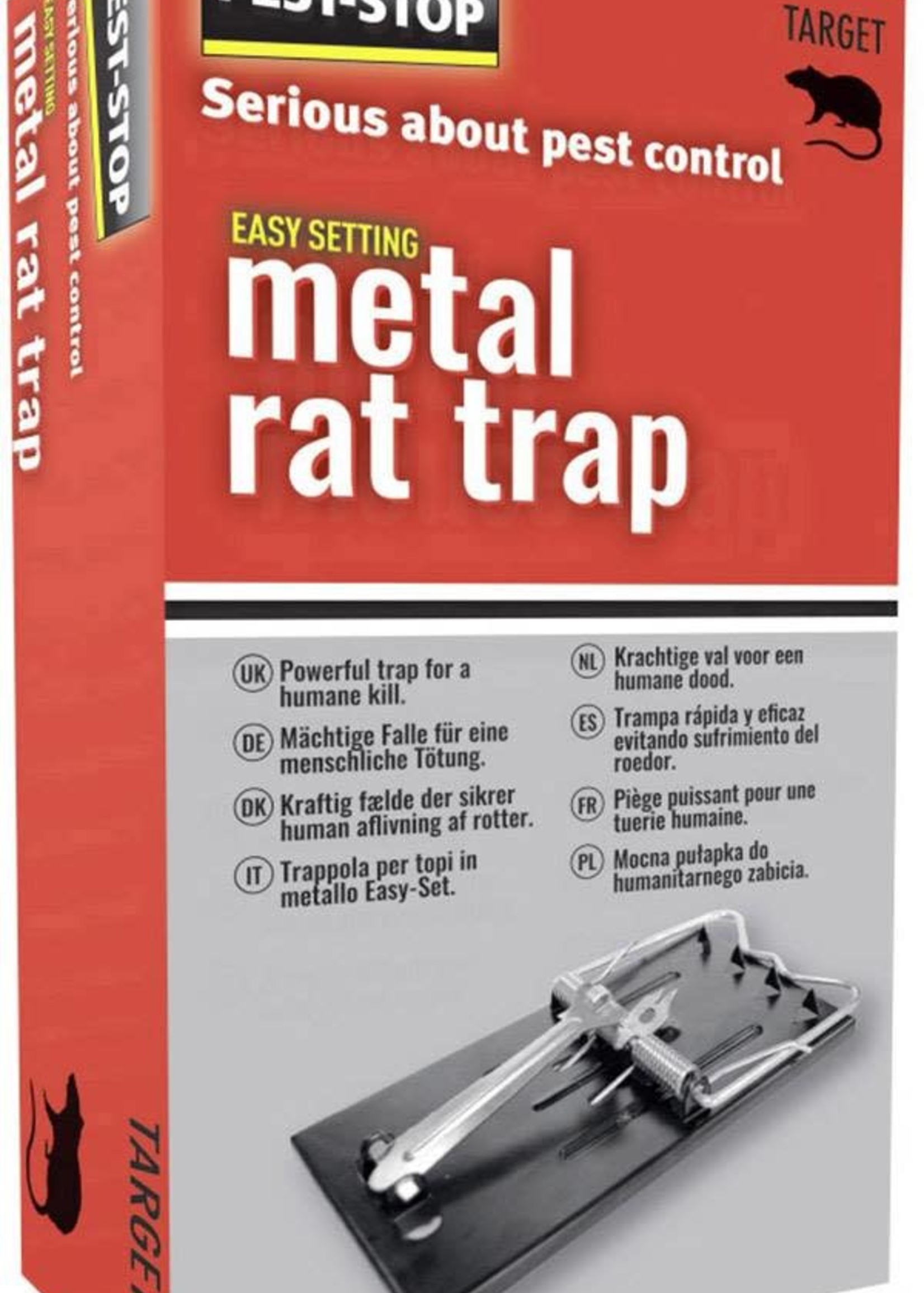 Pest-Stop Easy-set Metal Rat Trap