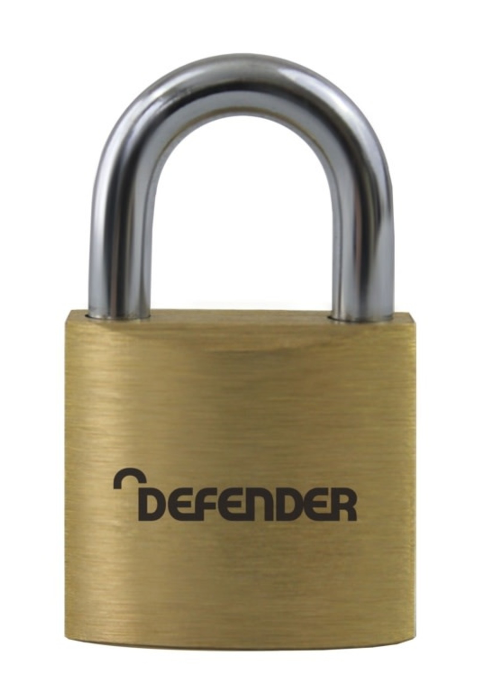 Squire Defender Brass Padlock 40mm Twin Pack
