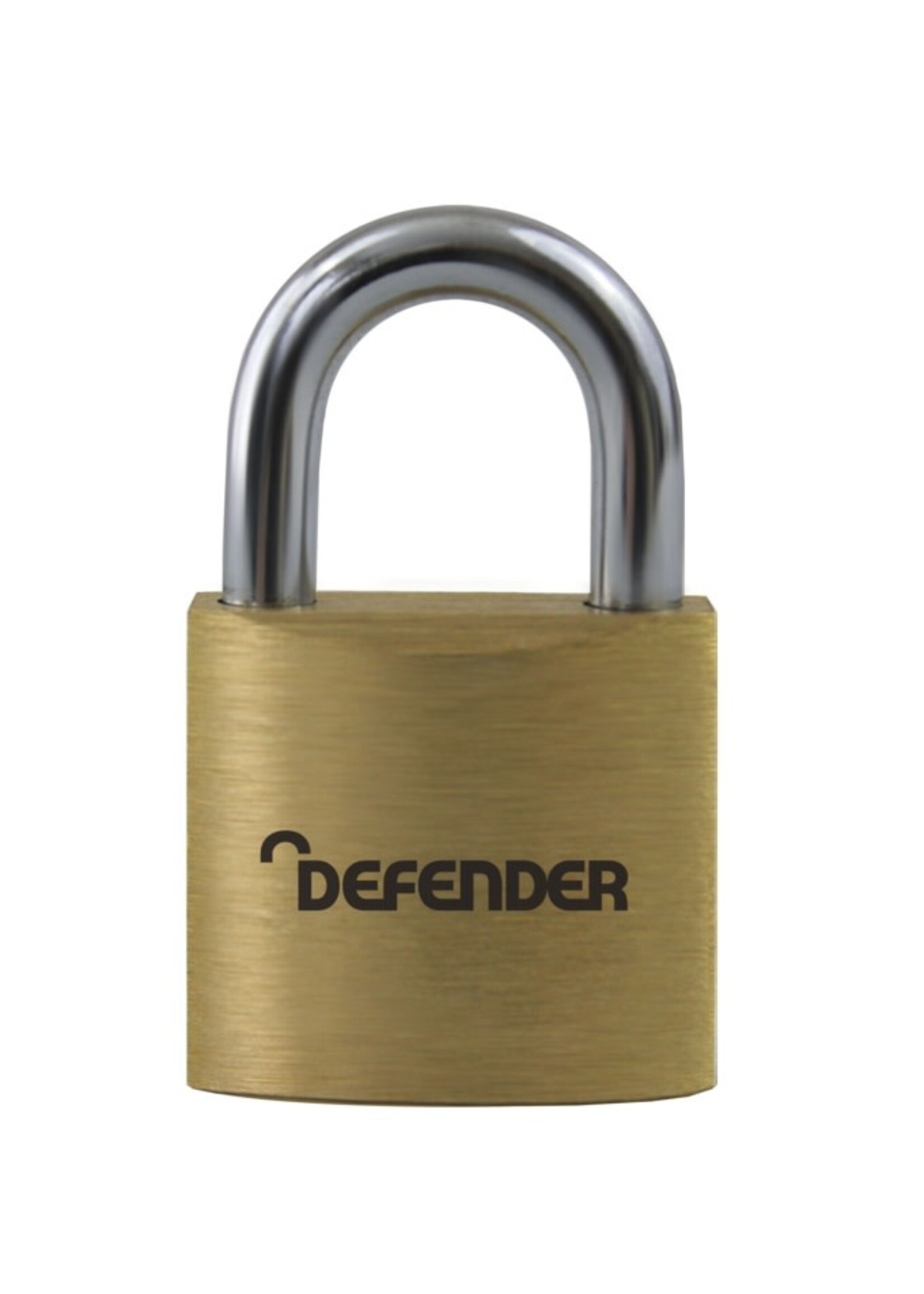 Squire Defender Brass Padlock 40mm Twin Pack