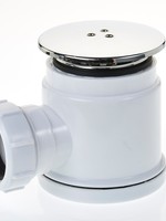 Make Make Universal Shower Tray Trap Chrome 40mm