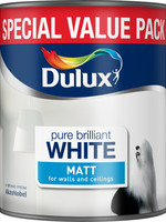 Dulux (Akzo Nobel) Dulux pure brilliant white emulsion matt