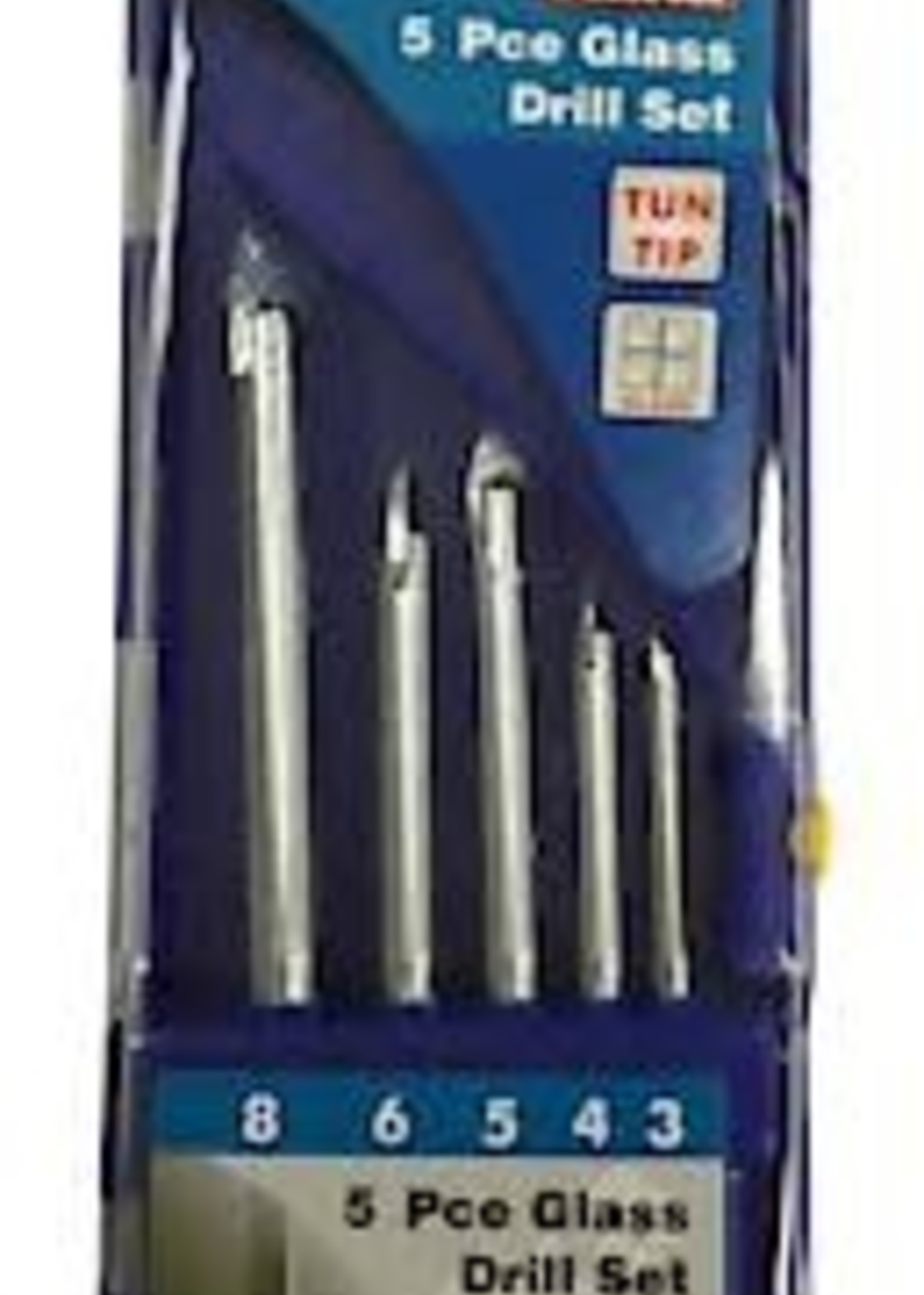 Hilka Hilka Glass Drill Bit Set 5 Piece