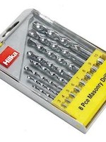 Hilka Hilka Masonry Drill Bit Set 8 Piece