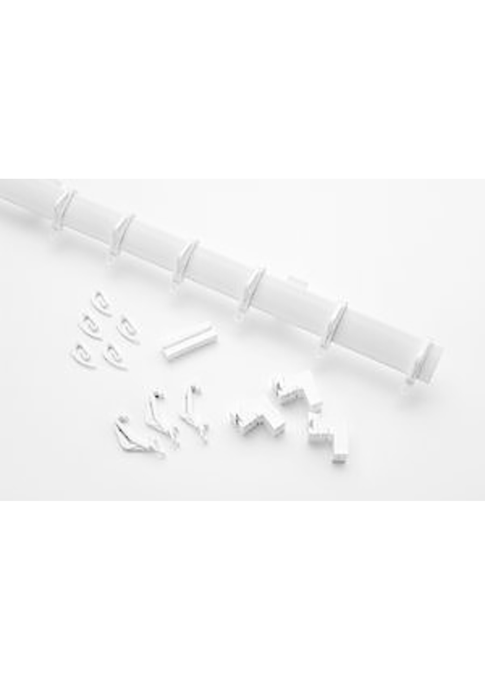 Universal Universal Plastic Curtain Track and Fittings