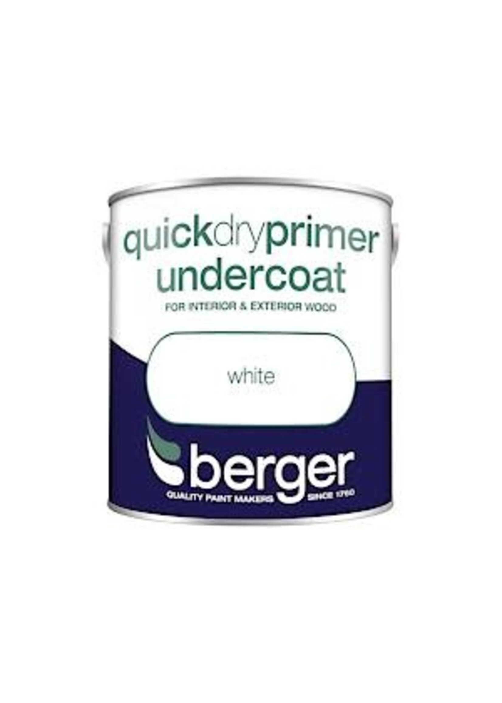 Crown Berger Quick dry primer undercoat 2.5L Pure Brilliant White