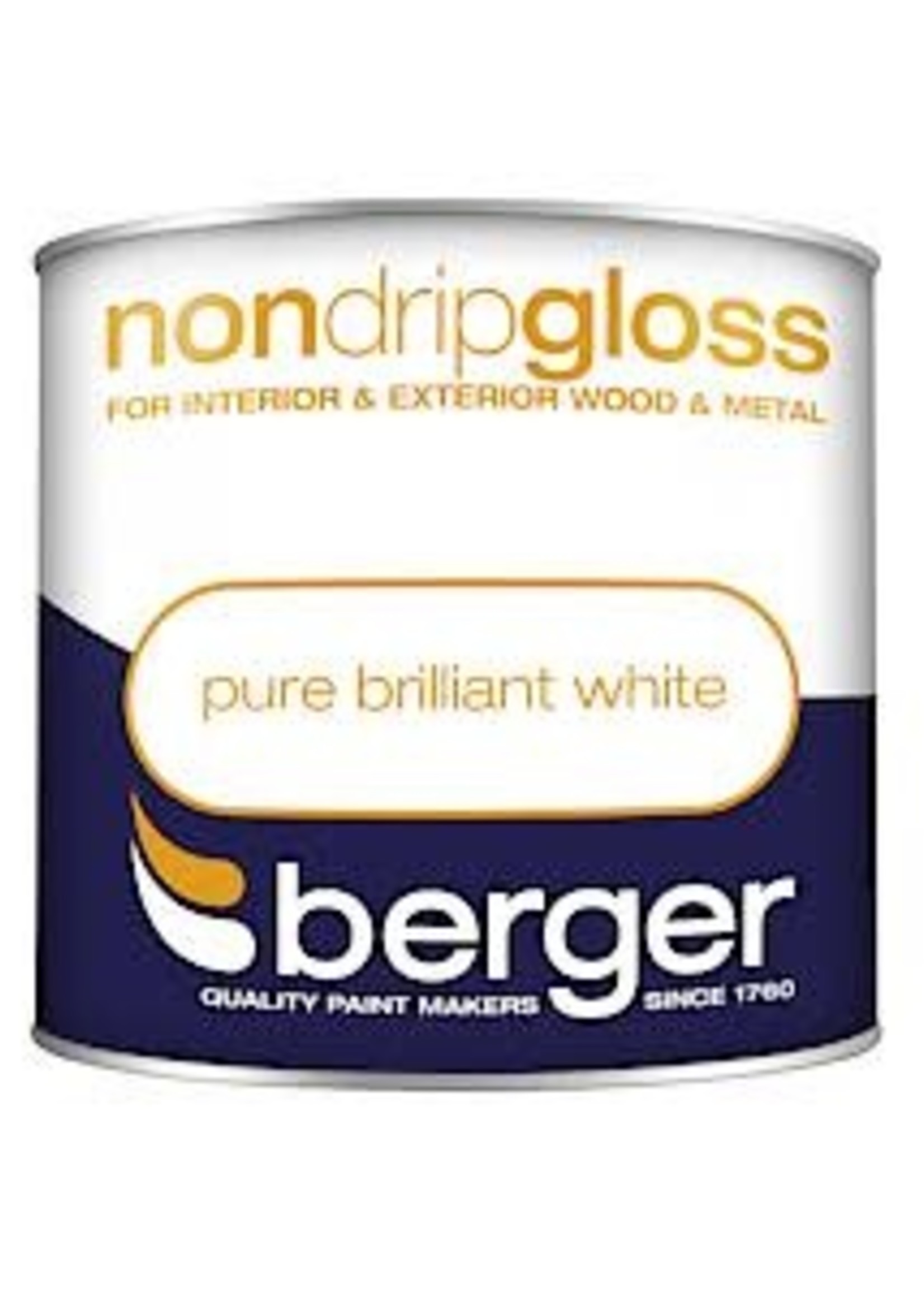 Crown Berger Gloss PBW  (Pure Brilliant White)