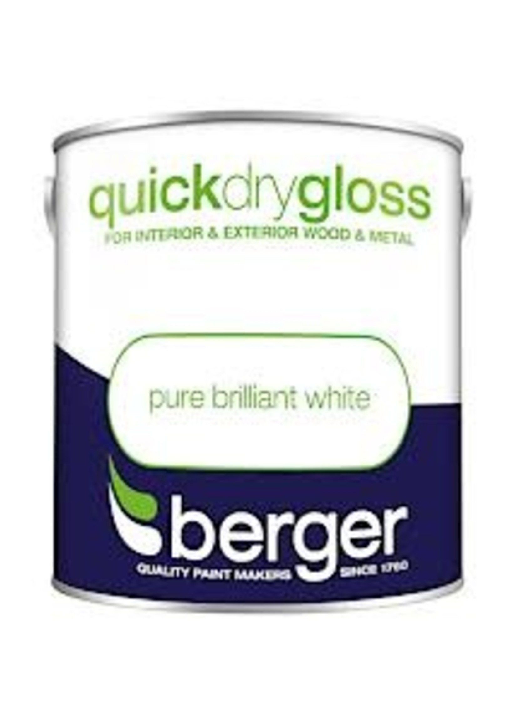 Crown Berger Gloss PBW  (Pure Brilliant White)