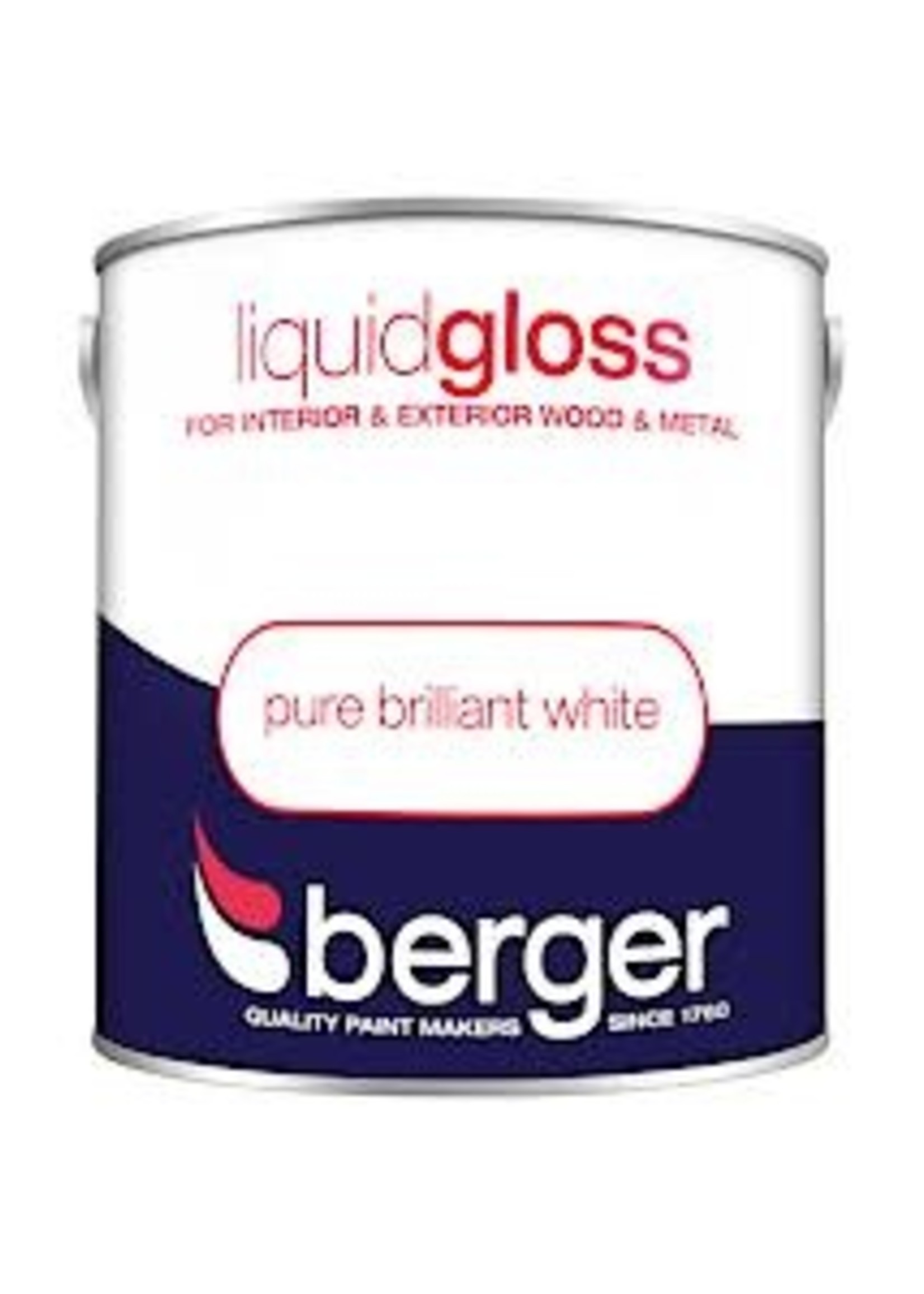 Crown Berger Gloss PBW  (Pure Brilliant White)