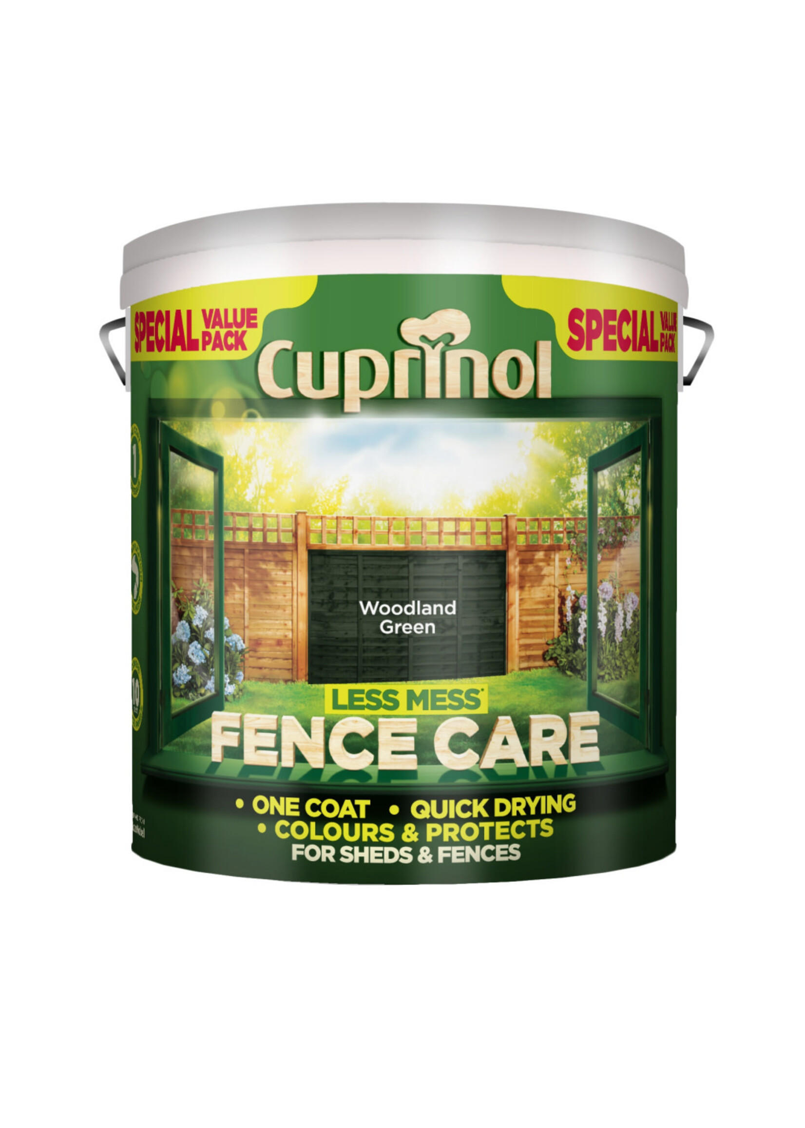 Cuprinol Less Mess Fence Care 6 Ltr