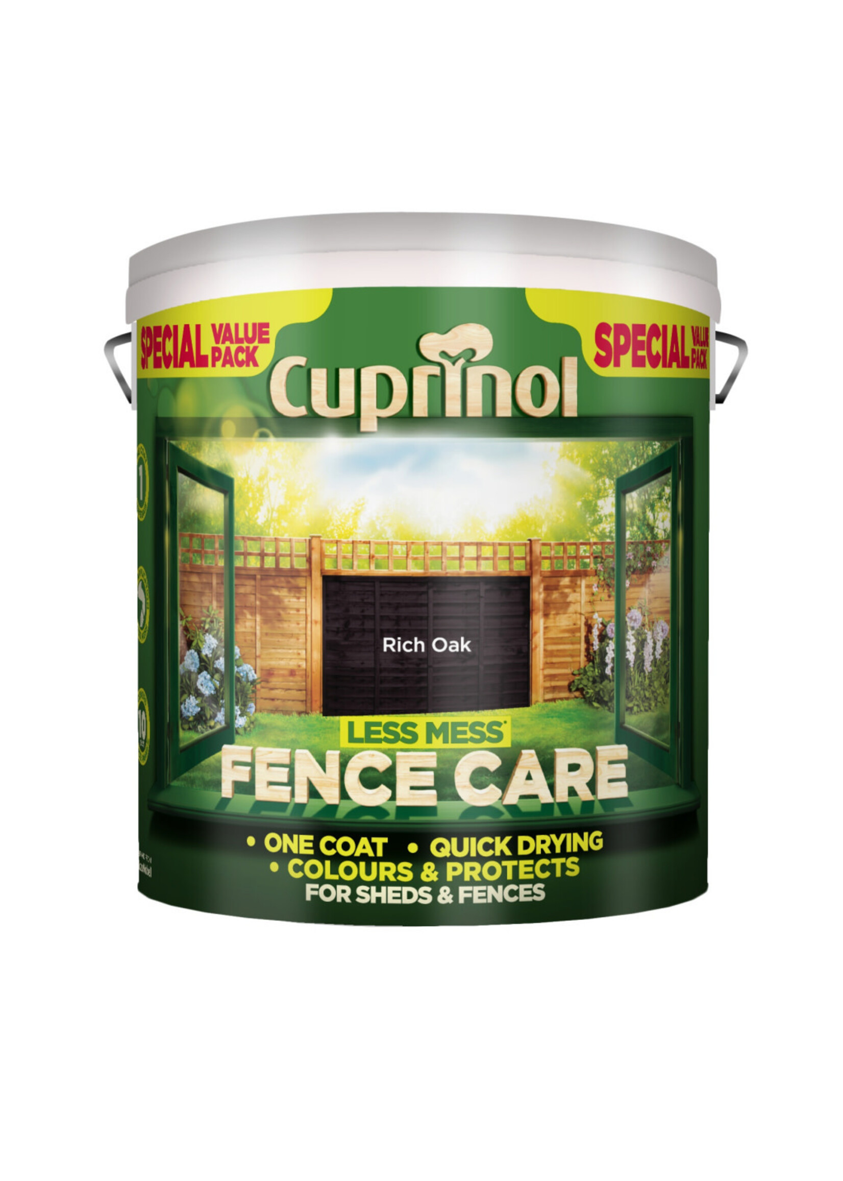 Cuprinol Less Mess Fence Care 6 Ltr