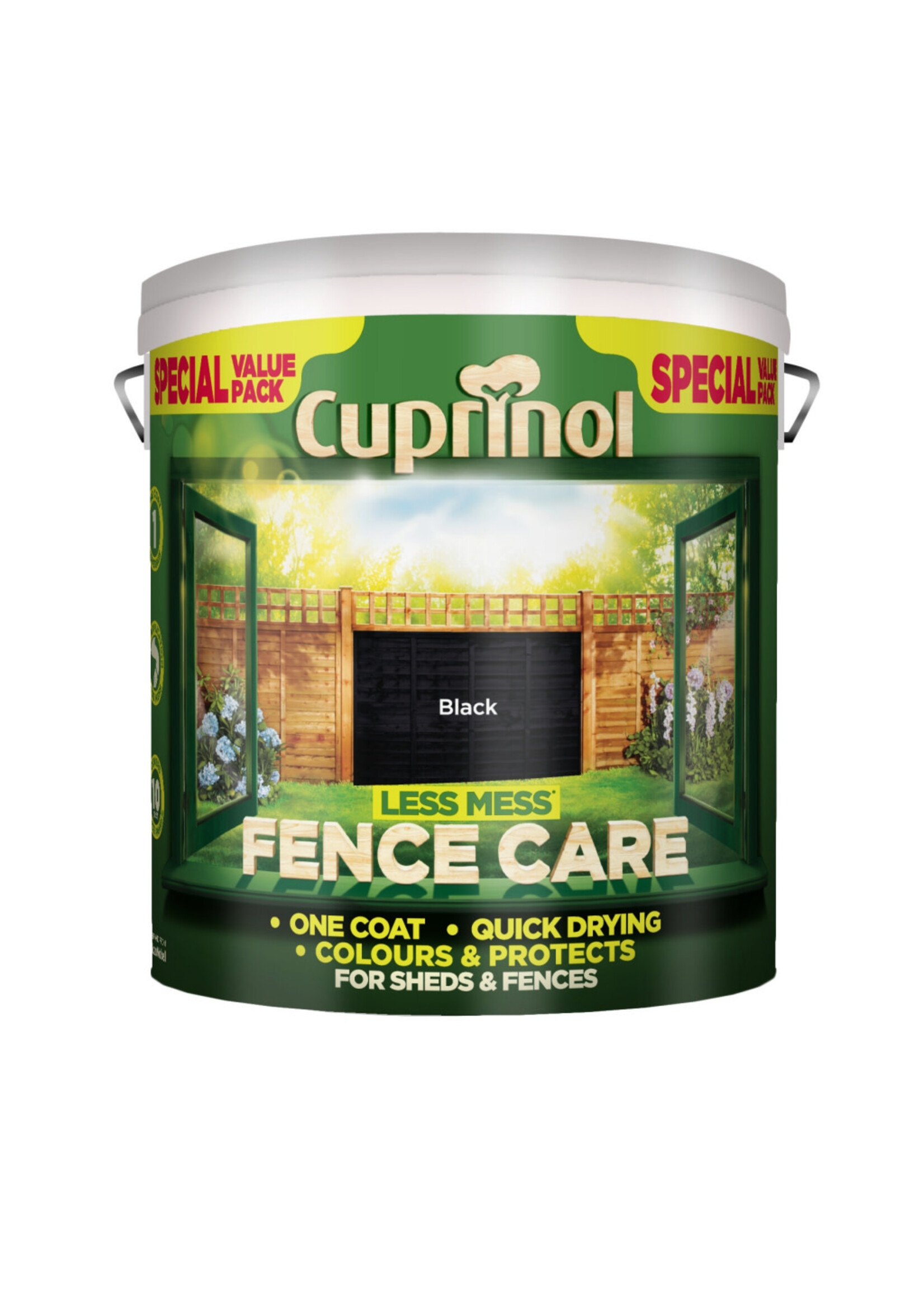 Cuprinol Less Mess Fence Care 6 Ltr