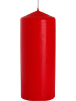 Red Pillar Candle 80x200mm