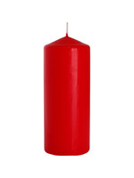 Red Pillar Candle 80x200mm