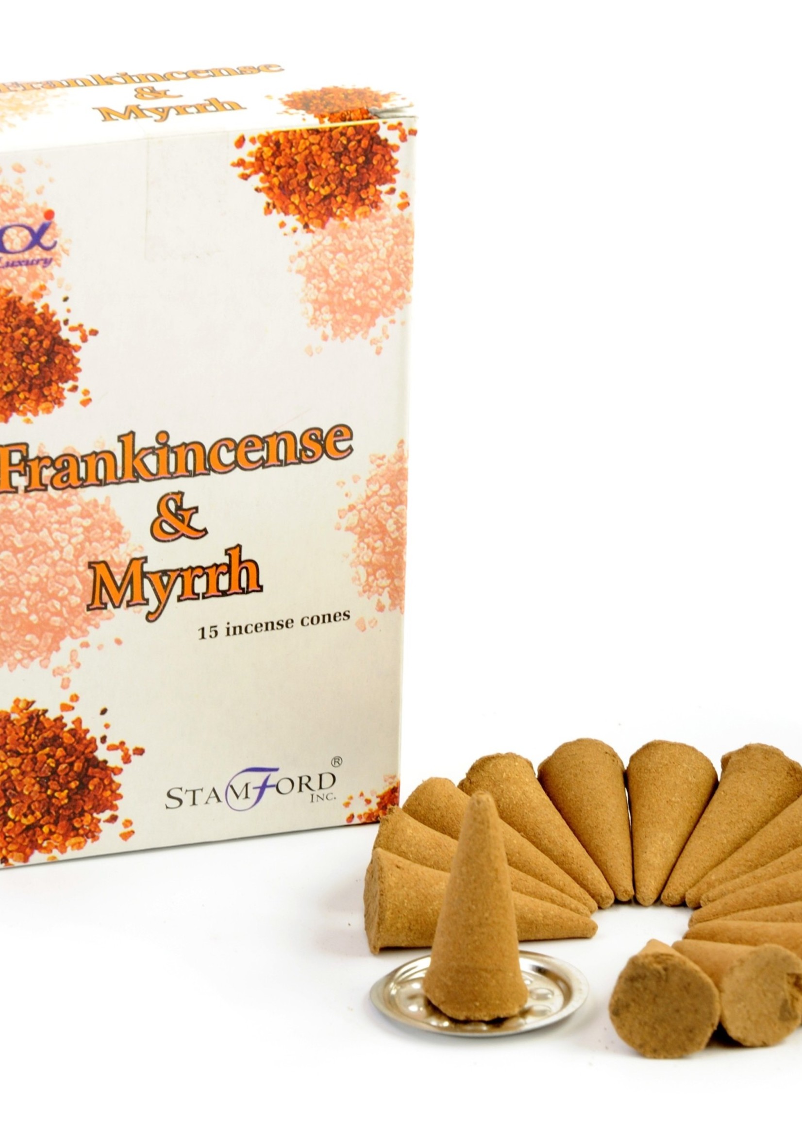 Frankincense and Myrrh Incense Cones