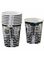 Talking Tables Skeleton Crew Paper Party Cups, 8-Pack