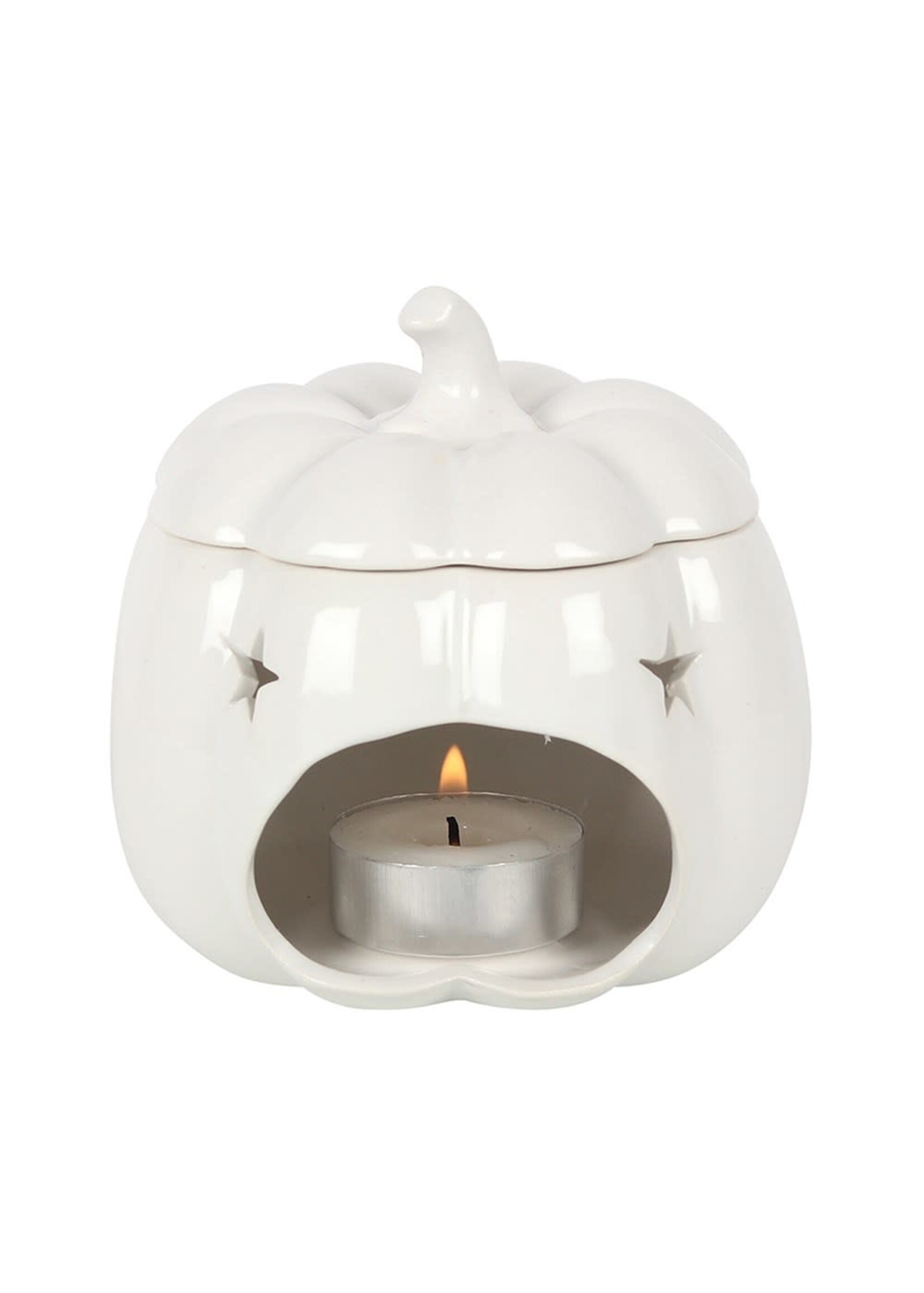 Something Different white pumpkin oil burner and wax warmer
