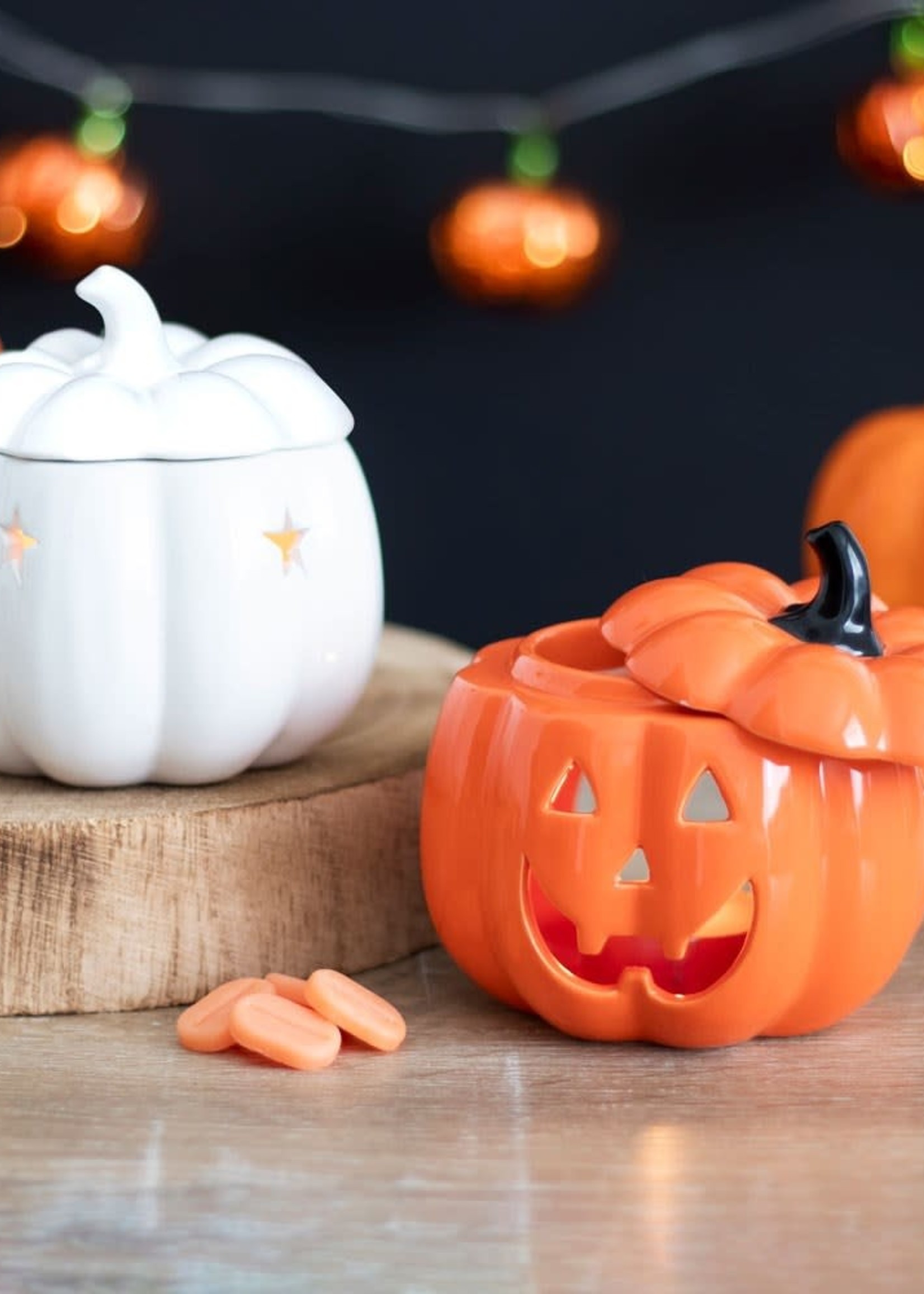 Something Different white pumpkin oil burner and wax warmer