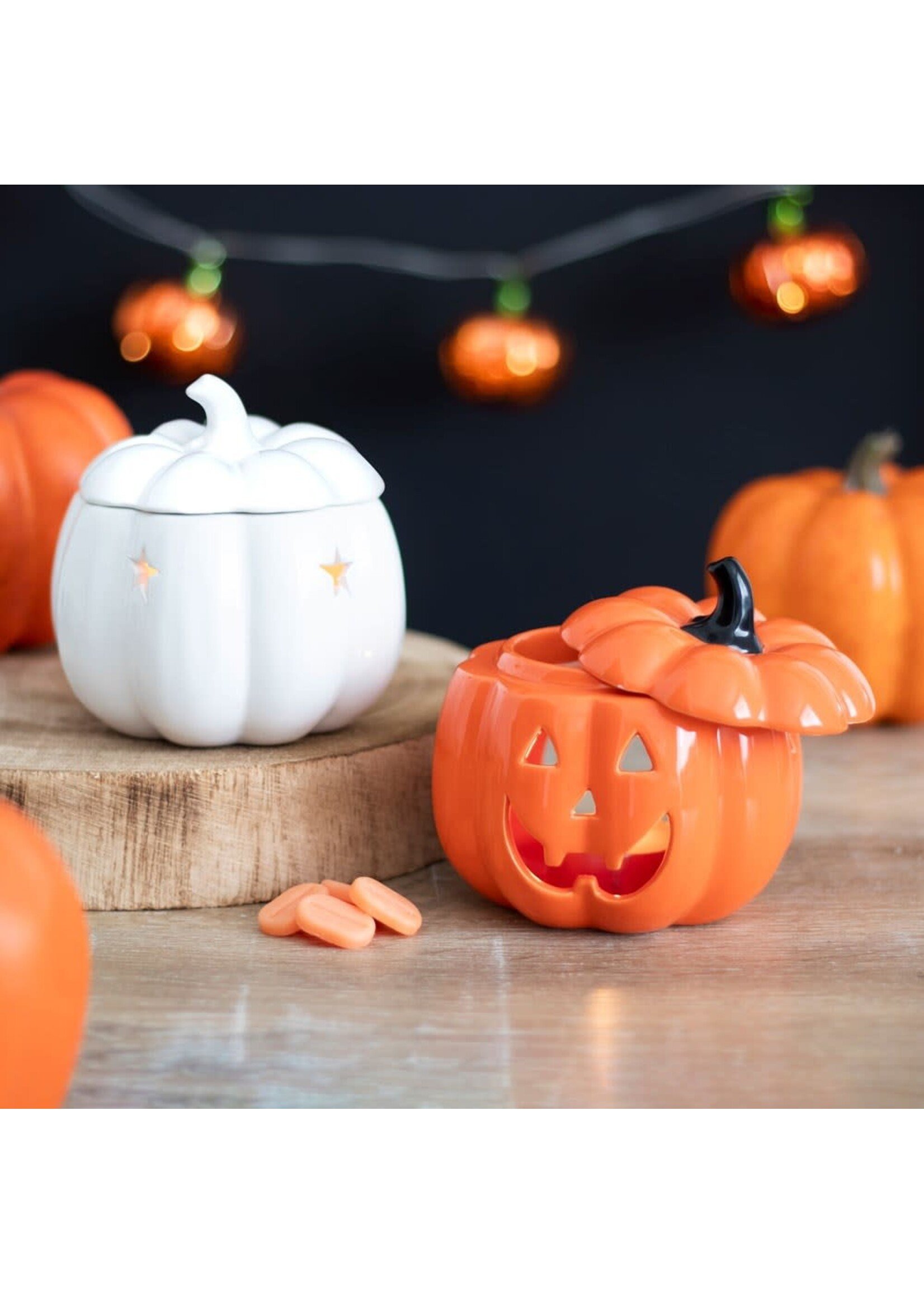 Something Different white pumpkin oil burner and wax warmer