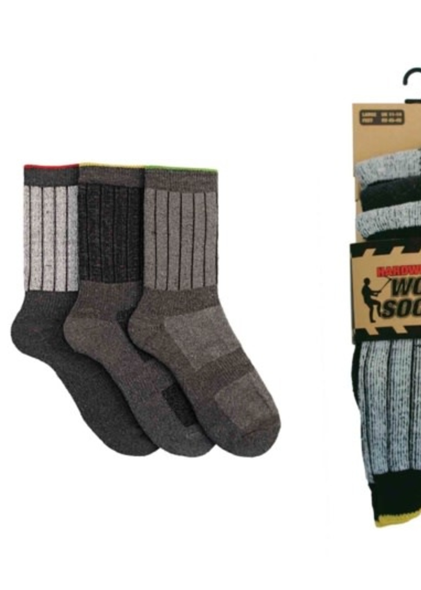 RJM  Laltex Group RJM Mens Work Socks Pack 3, UK 7-11