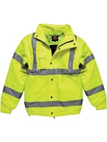 Hi-vis Bomber jacket M Yellow