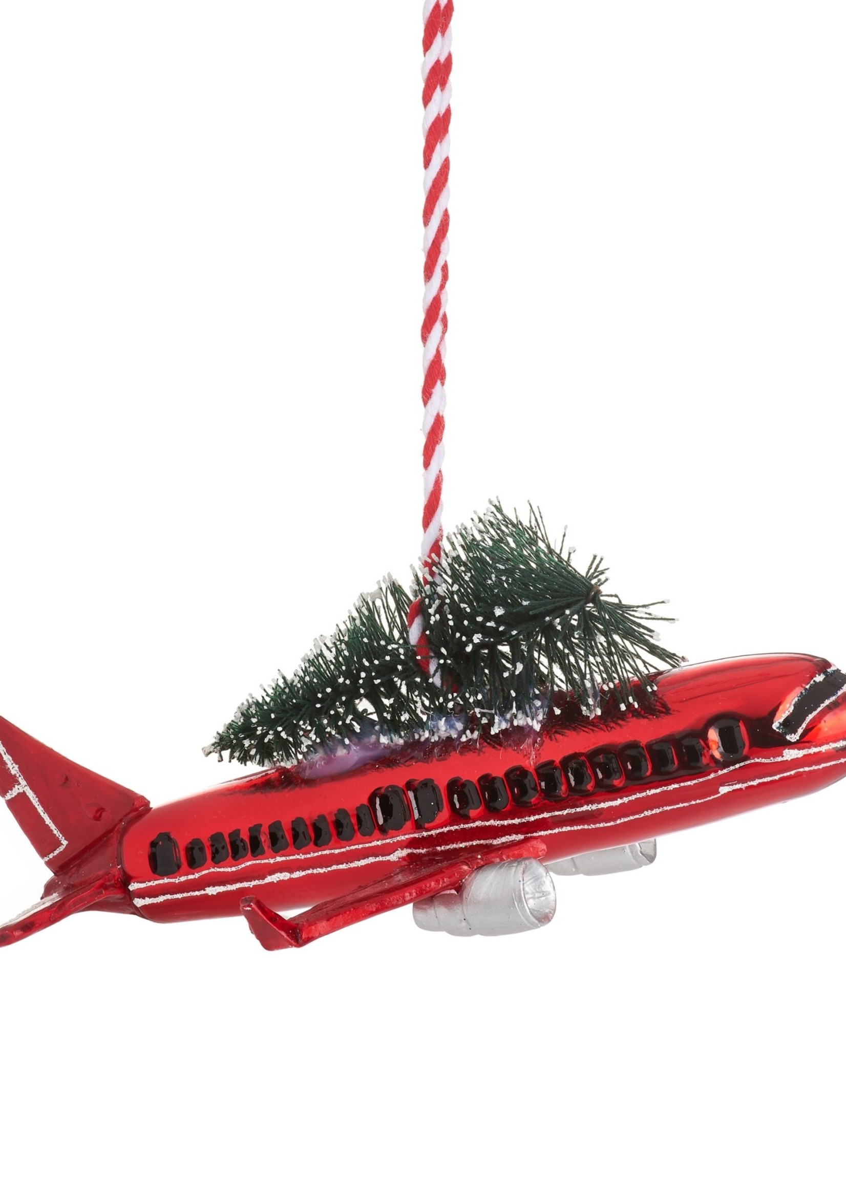 Sass & Belle Airplane with Tree Shaped Bauble