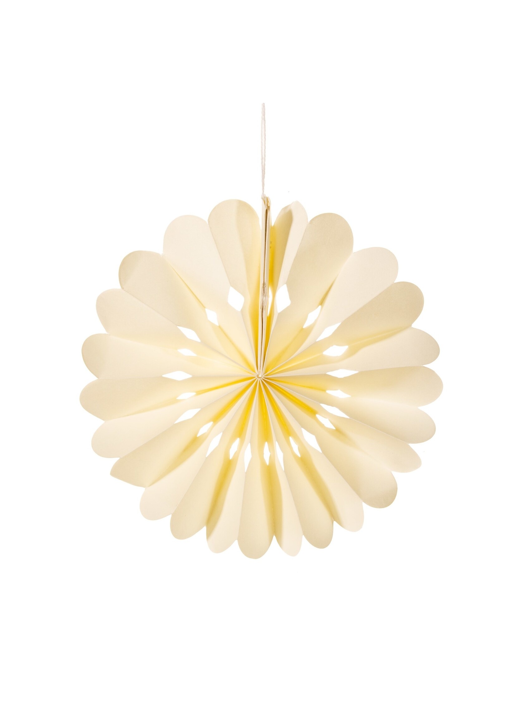 Sass & Belle White Snowflake Paper Hanging Decoration