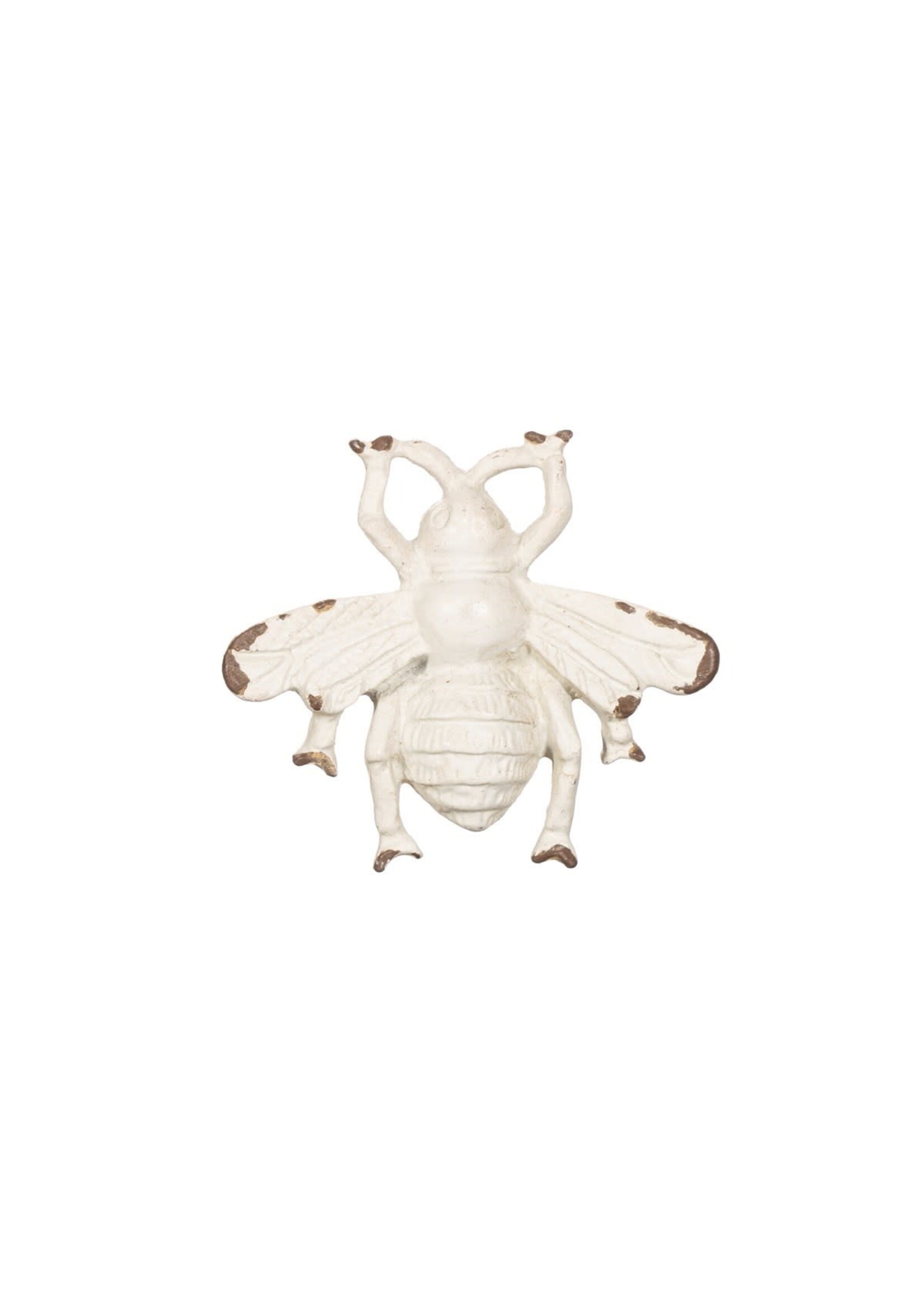 Sass & Belle Antique White Bee Drawer Knob
