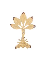 Sass & Belle Creamy Yellow Bee Tieback & Hook